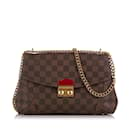 Brown Louis Vuitton Damier Ebene Caissa Crossbody Bag