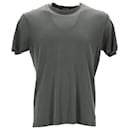 Tom Ford Rundhals-T-Shirt aus khakifarbenem Lyocell