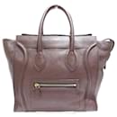 Celine Mini Leather Luggage Tote Bag Leather Handbag 165213 in Excellent condition - Céline