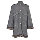 Manteau en tricot oversize CC Buttons - Chanel