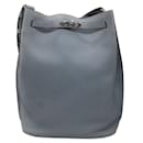 Hermes Light Blue 2013 Clemence Leather So Kelly 26 handbag - Autre Marque