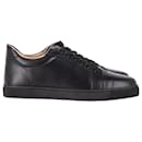 Christian Louboutin Vieira Low-Top Sneakers in Black calf leather Leather