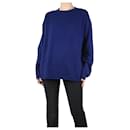 Dark blue crewneck jumper - size S - Sofie d'Hoore