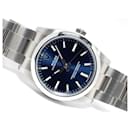 Rolex Oyster Perpetual 34 blue Ref.124200 Mens