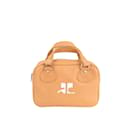 Leather Bowling Bag - Courreges