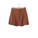 Suede mini skirt - Autre Marque