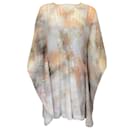 St. Vestido de seda com múltiplas lantejoulas John Couture Light Slate - Autre Marque
