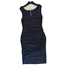 Dolce & Gabbana black crepe dress FR38/40 Small IT46