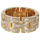 Cartier Maillon Panthere Band in 18k yellow gold 0.53 ctw