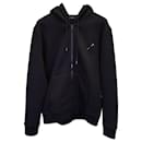 Louis Vuitton lined Face Travel Hoodie in Black Cotton