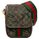 Gucci Brown x Palace GG Camouflage Canvas Web Crossbody