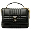 Burberry Black Quilted Lola Chain Satchel