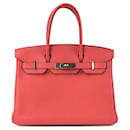Hermes Pink 2004 Clemence Birkin 30 - Hermès