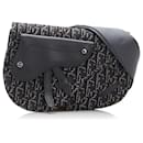 Dior Black Oblique Saddle Messenger Bag