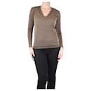 Gold sparkly top - size IT 42 - Missoni