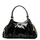 Patent Leather Abbey D Ring Shoulder Bag  189835 - Gucci