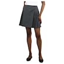 Grey pleated checkered mini skirt - size IT 38 - Miu Miu