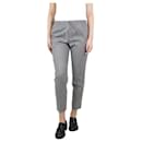 Grey elasticated wool trousers - size UK 8 - Joseph