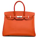 Hermes Orange 2005 Epsom Birkin 35 - Hermès