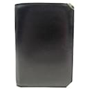 NEW GUCCI WALLET CHECK HOLDER IN BLACK LEATHER WALLET - Gucci