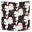 NEW CHANEL MADEMOISELLE COCO SQUARE FACE SCARF 90 CM SILK SCARF - Chanel