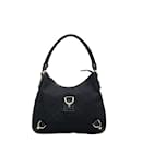 Gucci GG Canvas Abbey Hobo Bag Canvas Shoulder Bag 130738 in Fair condition