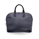Vintage Black Epi Leather Alma Top Handle Bag - Louis Vuitton