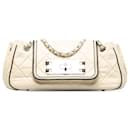 Chanel White Accordion East/West