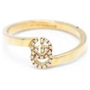 GUCCI Ring RUNNING G collection in Yellow Gold with Diamonds - Gucci