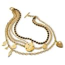 Iconic vintage DOLCE &GABBANA "Multiple" golden steel bracelet - Dolce & Gabbana
