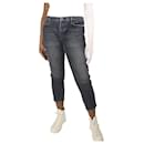 Dark grey cropped jeans - size UK 14 - Frame Denim