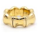 Bague GUCCI BAMBOO SPRING Or jaune. - Gucci