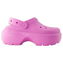 Sandalias Stomp - Crocs - Termoplástico - Rosa - Autre Marque