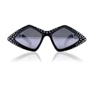 Black Acetate Rhinestones GG0496s Sunglasses 59/18 145mm - Gucci