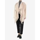 Beige fringed jacket - size UK 8 - Isabel Marant Etoile