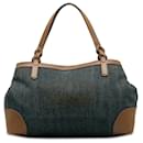 Bolsa Gucci Blue Denim Craft