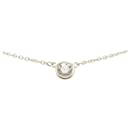 Tiffany Silver Diamonds By The Yard Necklace - Tiffany & Co