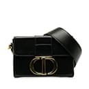 Dior Montaigne Box Bag  30 Leather Shoulder Bag in Good condition