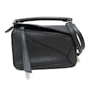 Loewe Mini Leather Puzzle Bag Leather Crossbody Bag 322.30.U95 in Excellent condition
