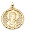 Pendant Medal 1959 In yellow gold. - Autre Marque