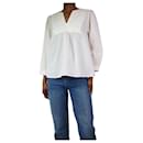 White cotton blouse - size XS - Ba&Sh