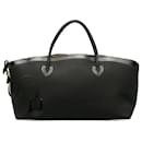 Louis Vuitton Black Cuir Obsession Lockit East-West