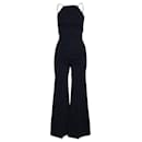 Navy Blue Jumpsuit with open back - Reformation