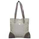 Canvas and Leather Tote Bag - Prada