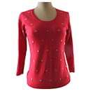 Suéter de algodão vermelho, taille 38. - Sonia By Sonia Rykiel