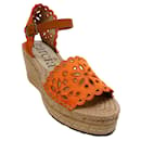 Pedro Garcia Sunset Satin Omaira Espadrille-Sandalen mit Ösen - Autre Marque