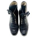 Vintage 1993 Combat Boots Rare! - Chanel