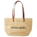 Panier Shopper-Tasche – Vanessa Bruno – Bast – Beige