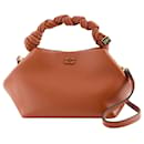 Ganni Bou Small Bag - Ganni - Synthetic Leather - Brown