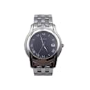 Stainless Steel Mod 5500 M Watch Date Indicator Black - Gucci